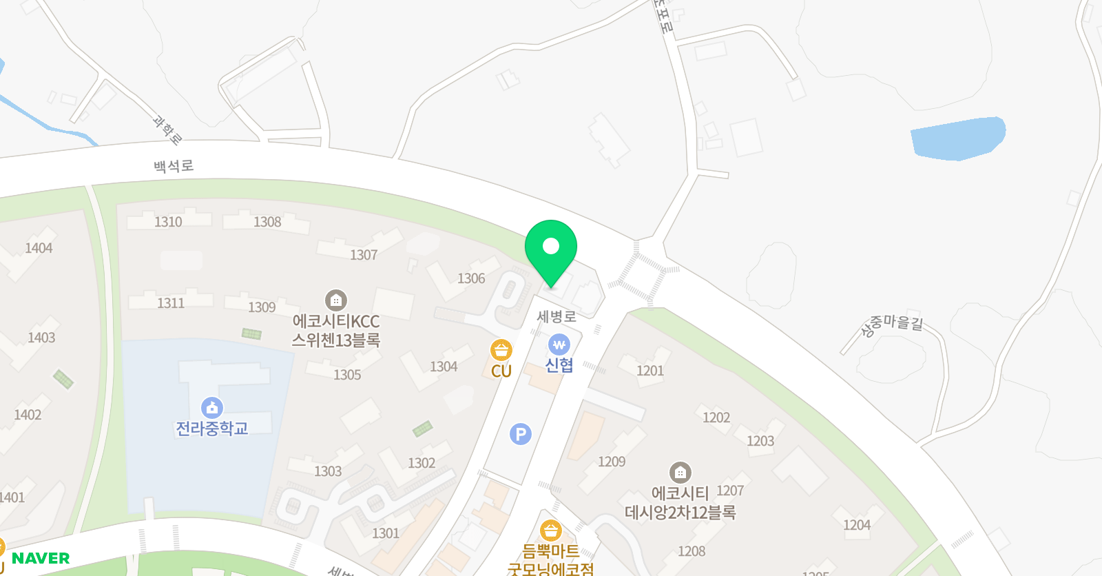 삼성 영어 전주에코시티교실 위치