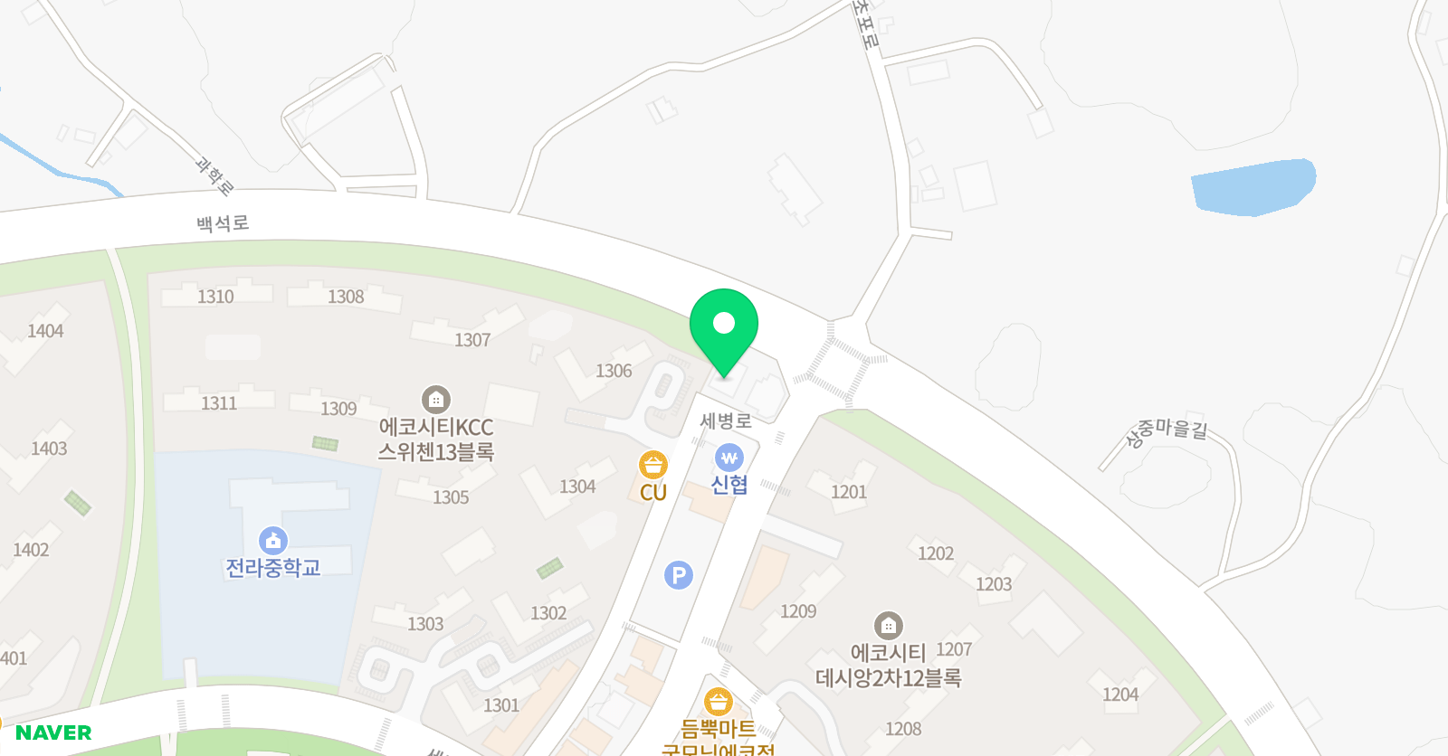 혜윰 국어학원 위치