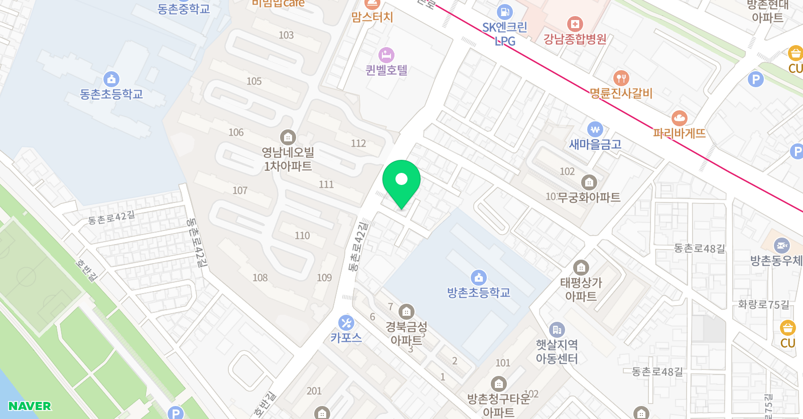 통쾌 해법수학 위치