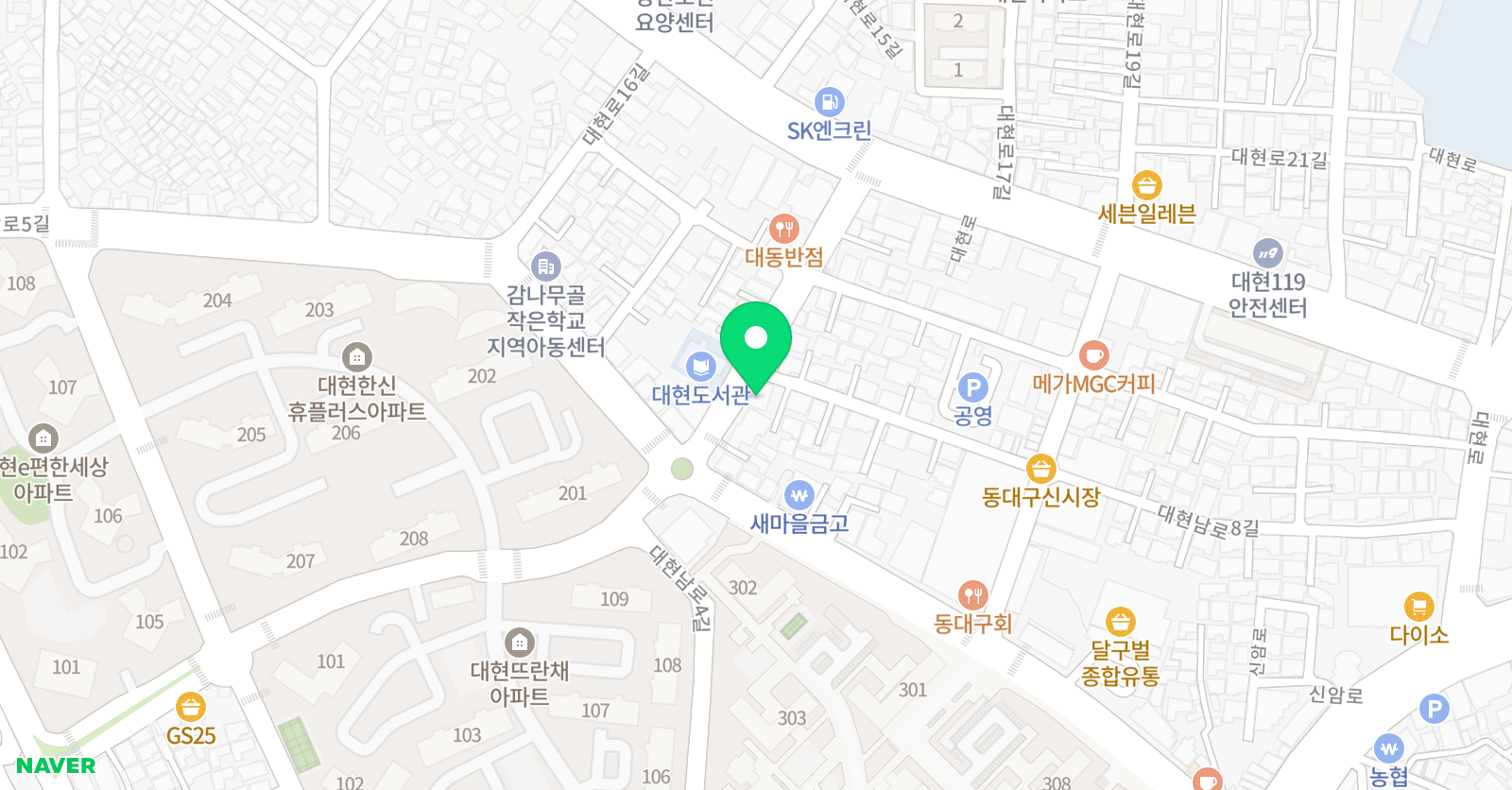 비바체 음악학원 위치
