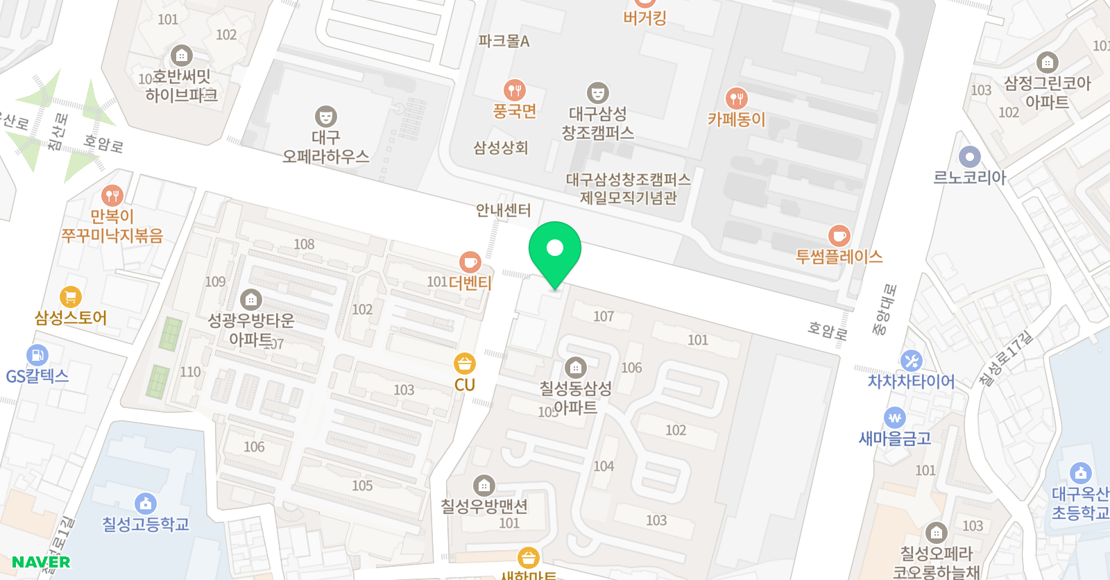 웨스트힐 어학원 위치