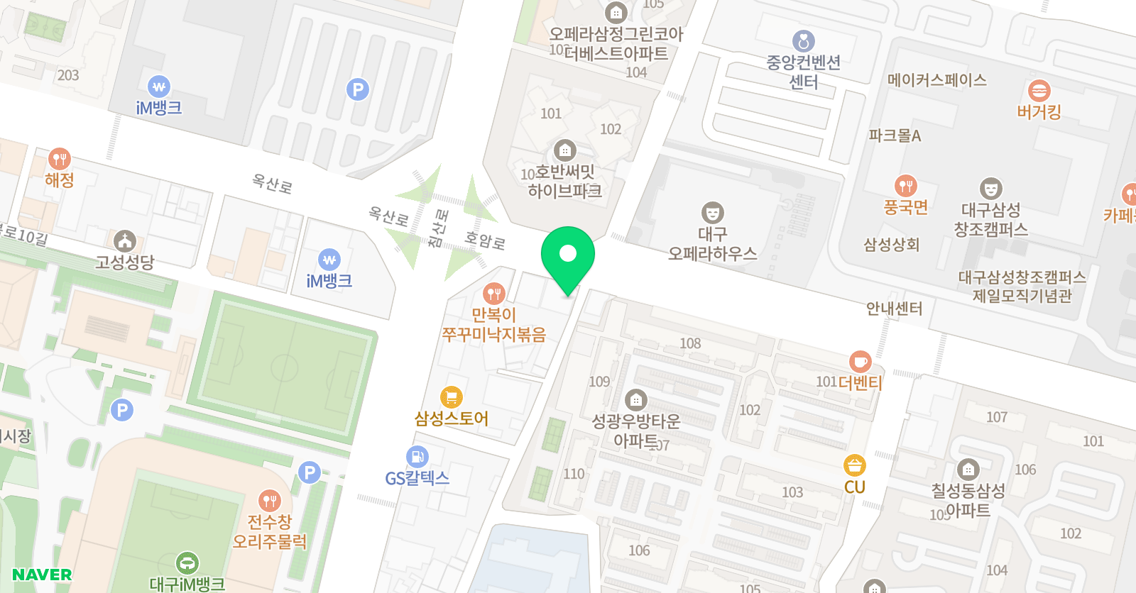 연세위드 수학학원 위치