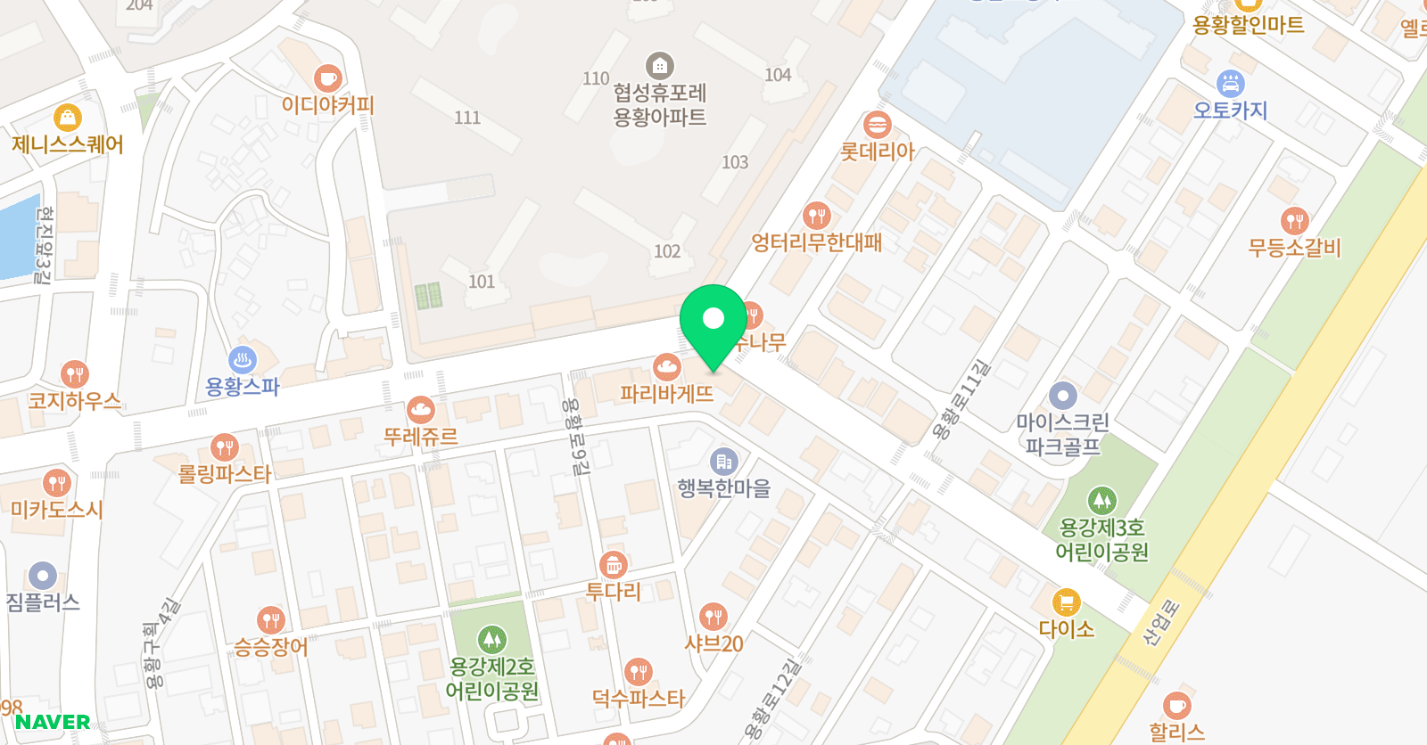 Team 태권도장 위치