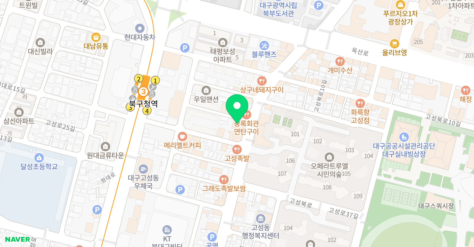 박사 영어수학학원 위치
