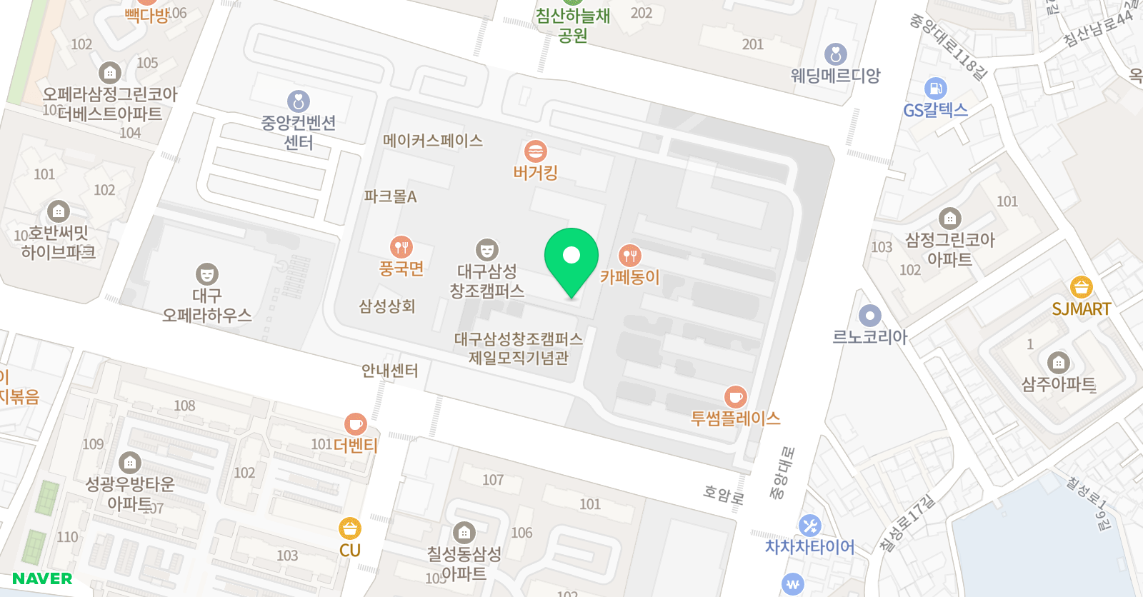 이랑아트스페이스 국악학원 위치