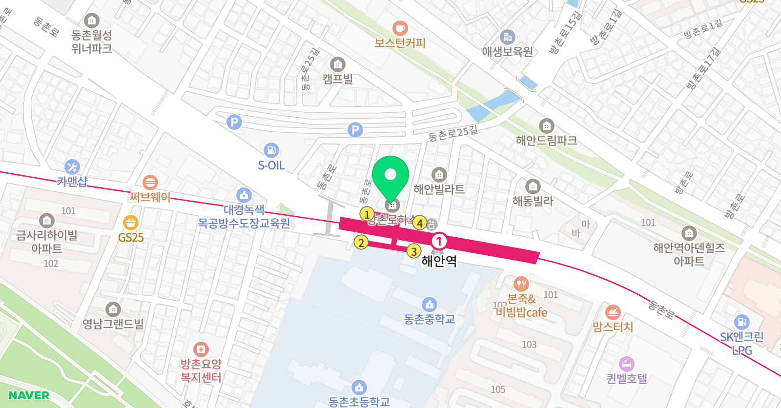 레벨업 수학교습소 위치