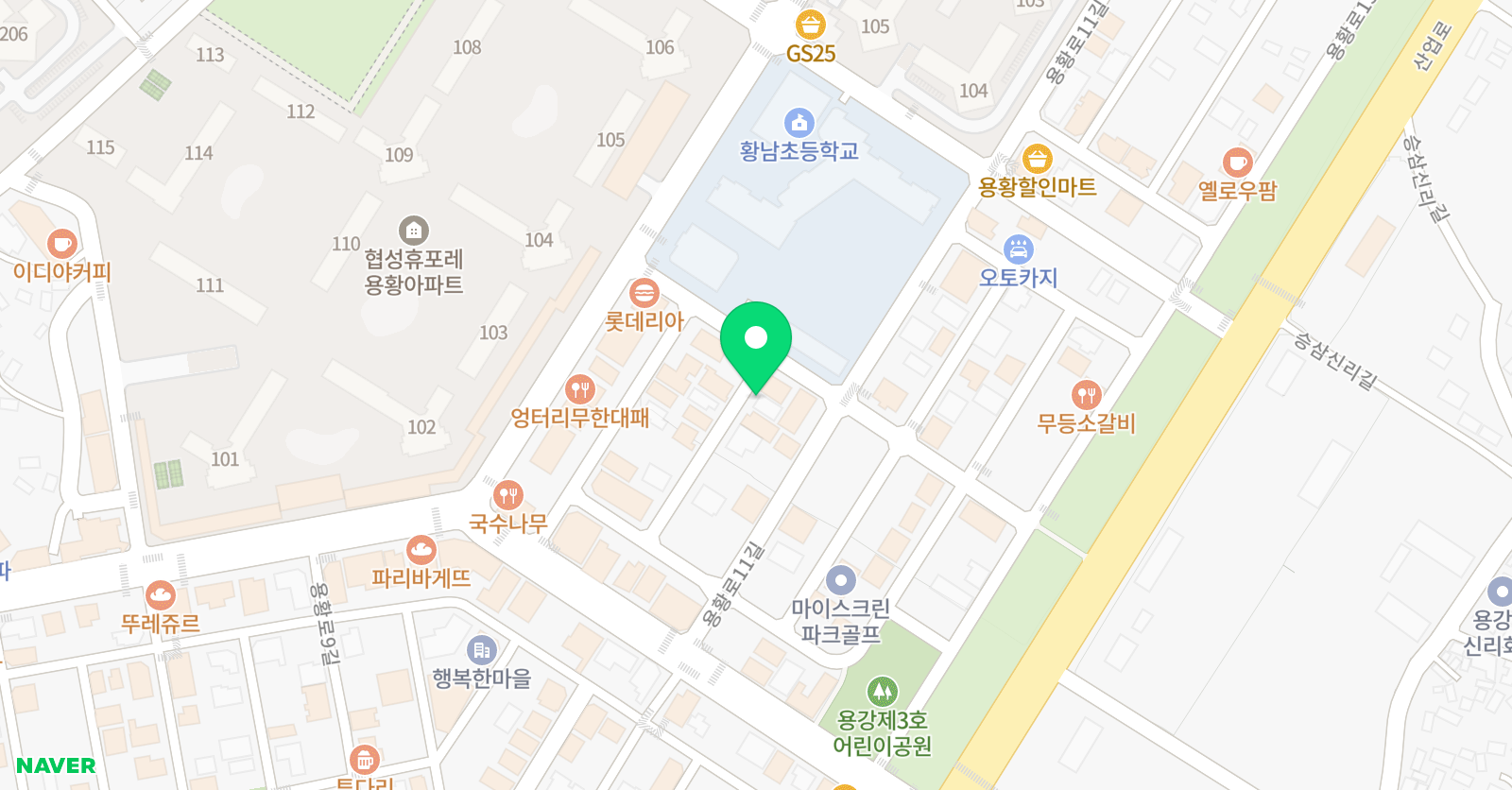 이야기뜰 하브루타 독서논술학원 위치