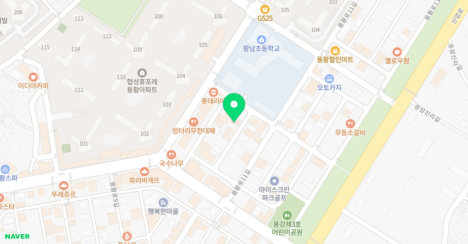꿈꾸는피아니스트 음악학원 위치