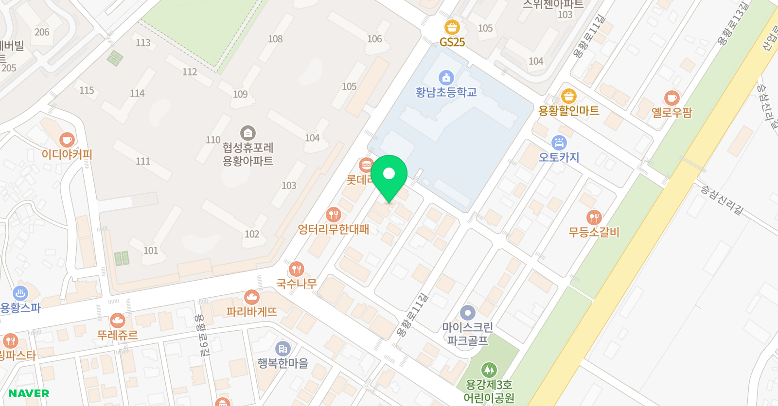 지니 수학 위치