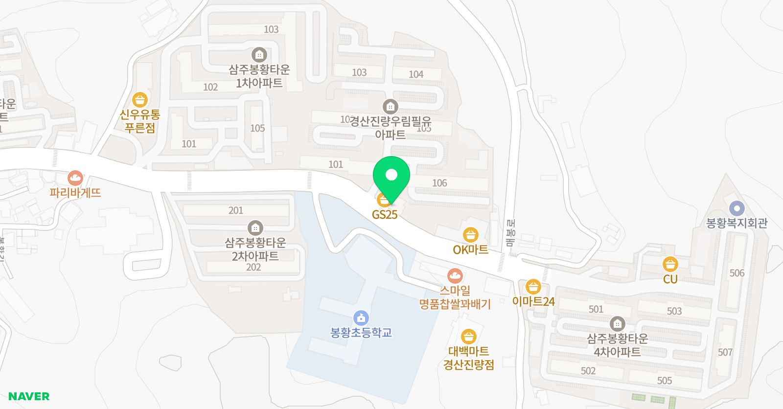다니엘 학원 위치