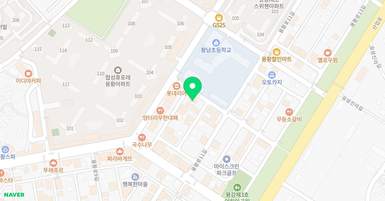 루시아 음악학원 경주캠퍼스 위치