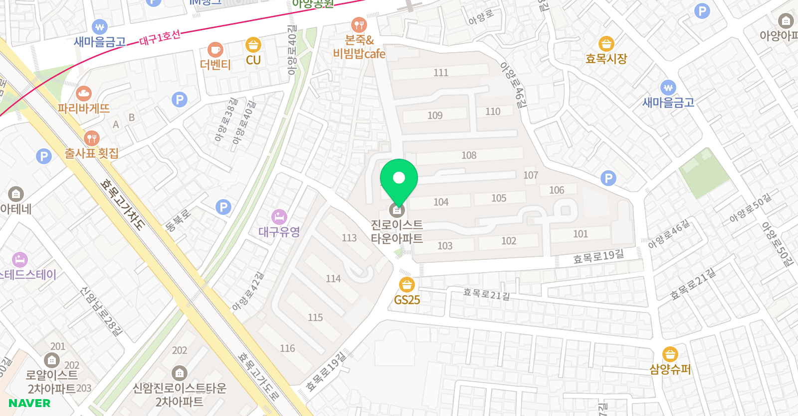 빛과색 미술학원 위치
