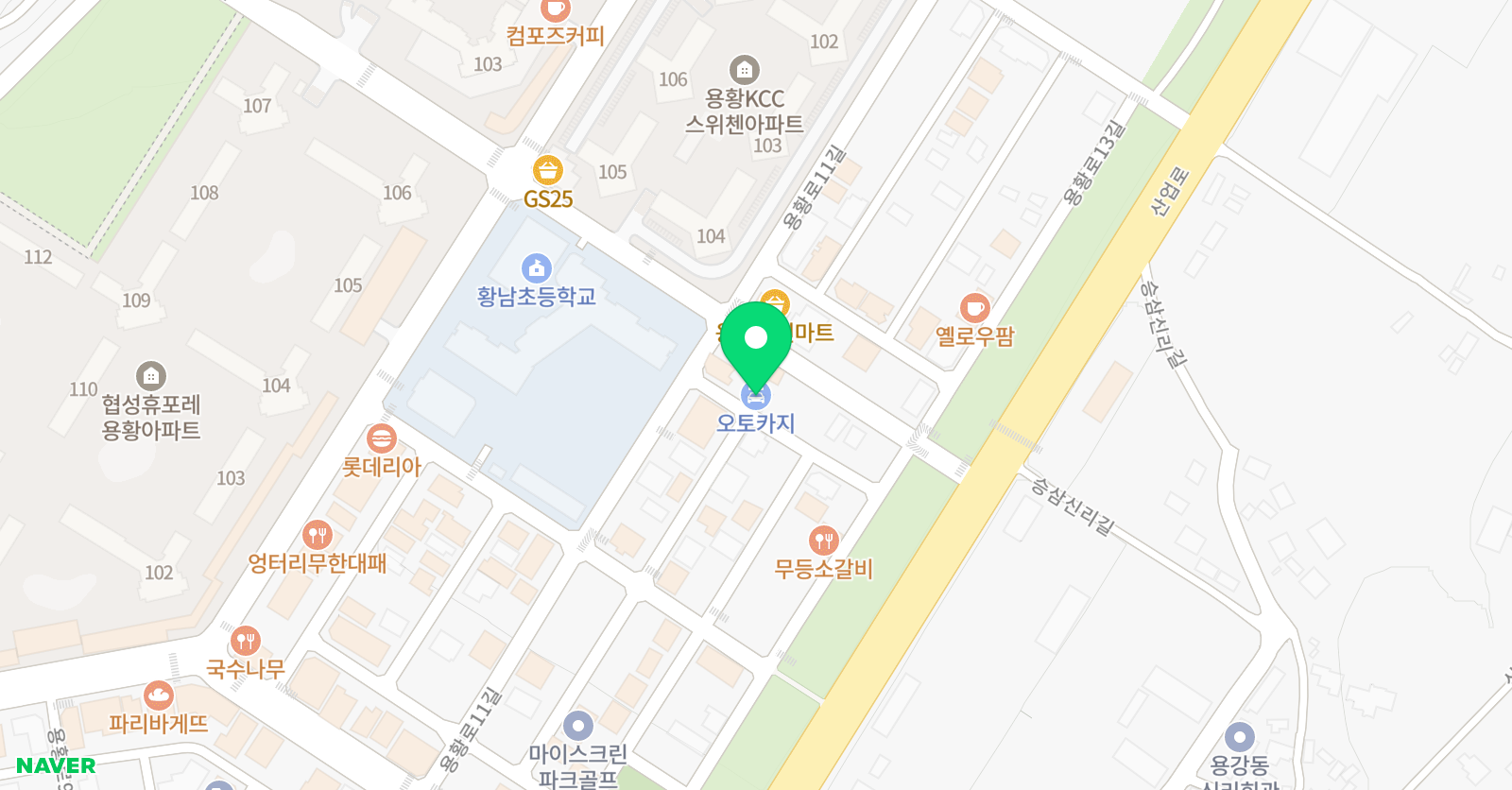 기탄 사고력교실 경주황남학원 위치