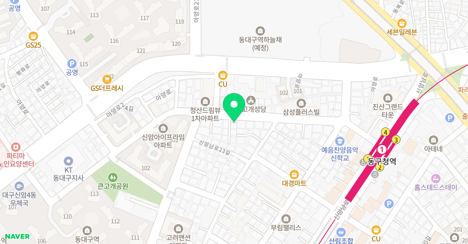 쟈민 피아노음악학원 위치