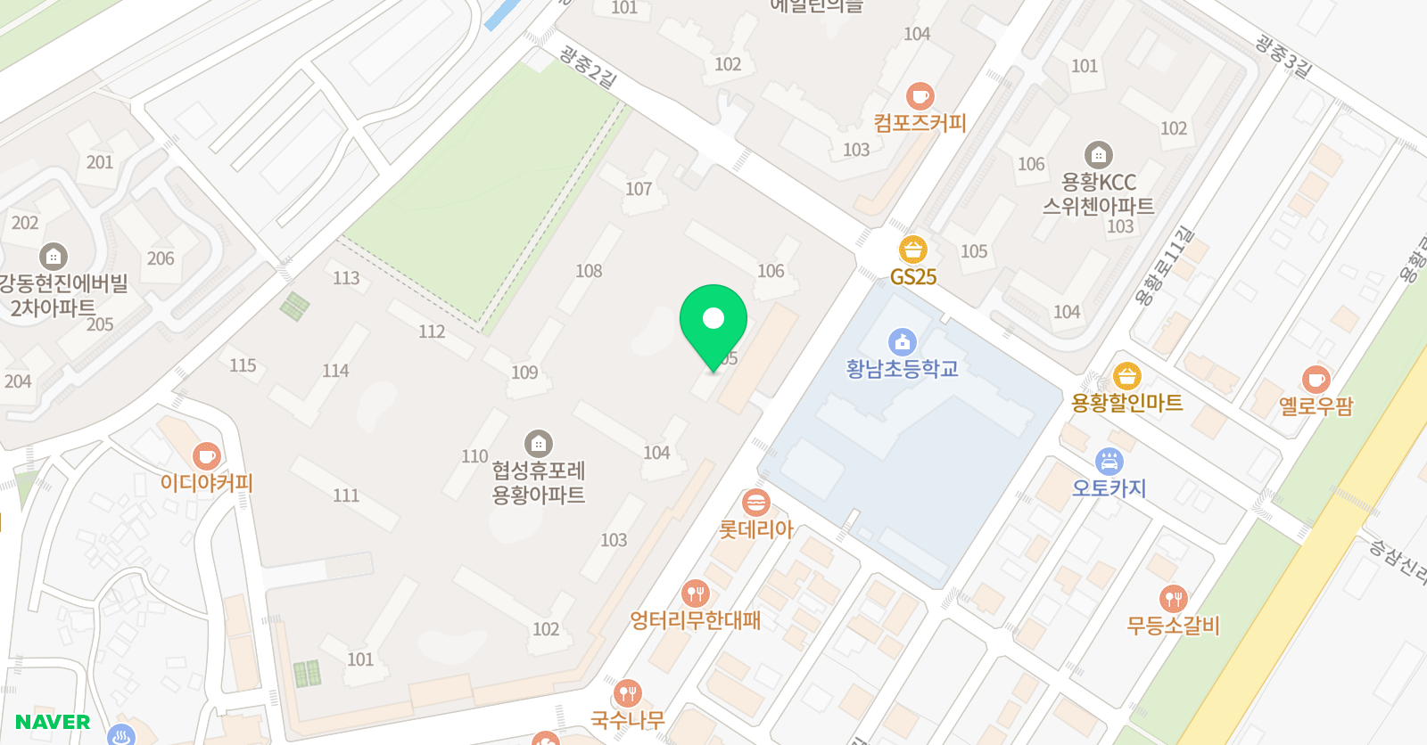 휴포레 교실 위치