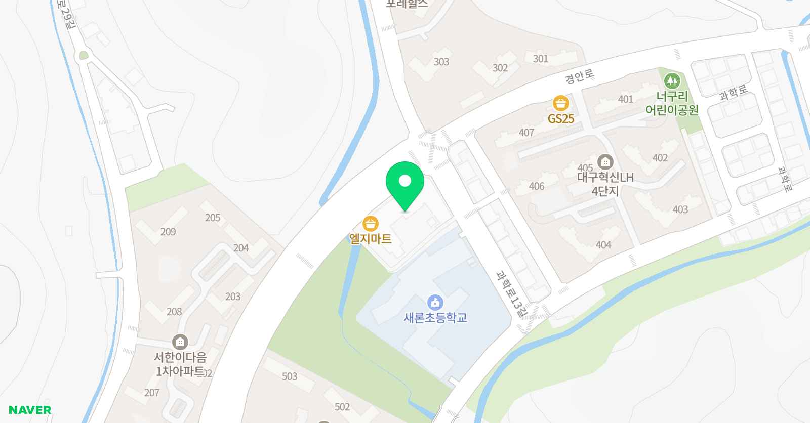 몬스터매스 사고력수학교습소 새론초점 위치