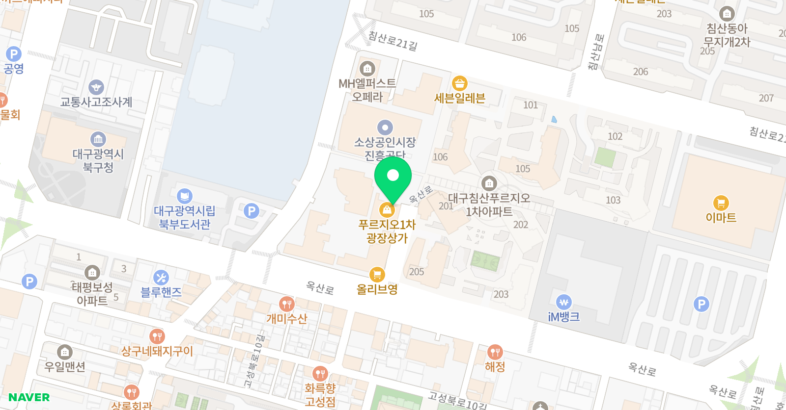 브리즈 영수과학원 위치