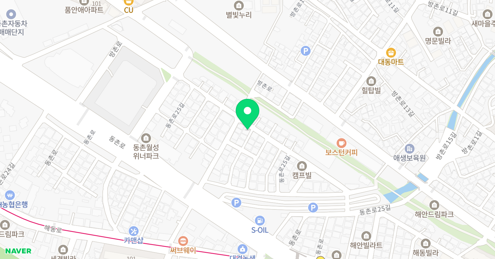 문화 학원 위치