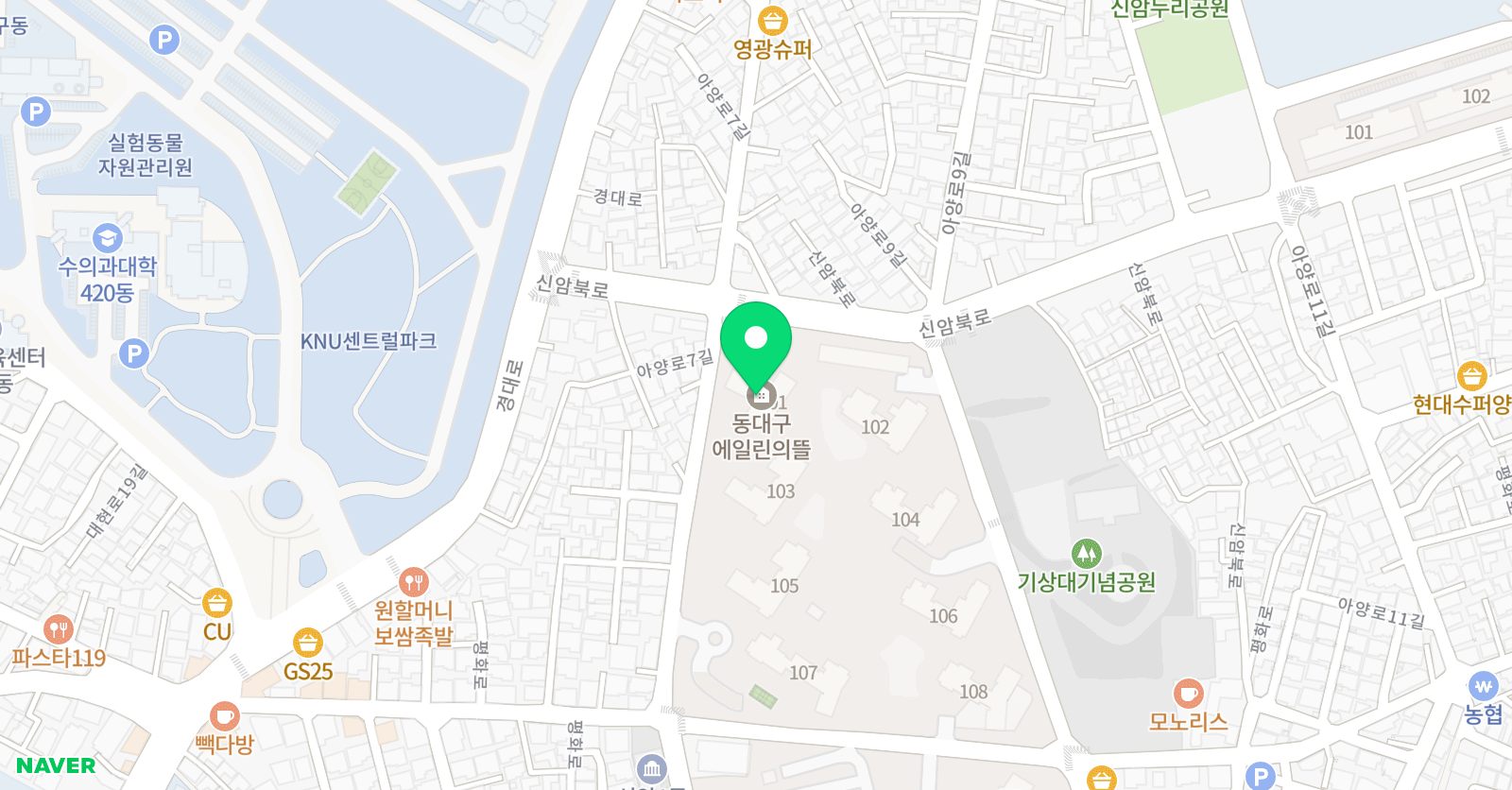 평화 태권도 EMP음악줄넘기클럽 위치