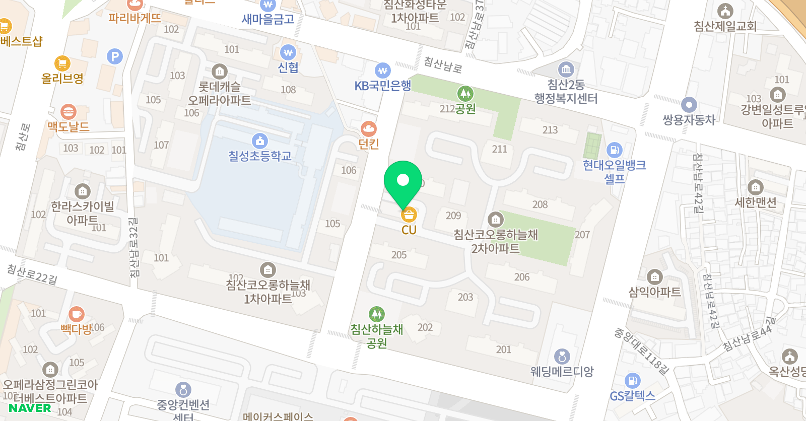 이젤 미술 위치