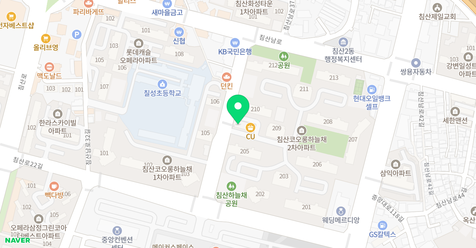 꿈즈 영어교습소 위치