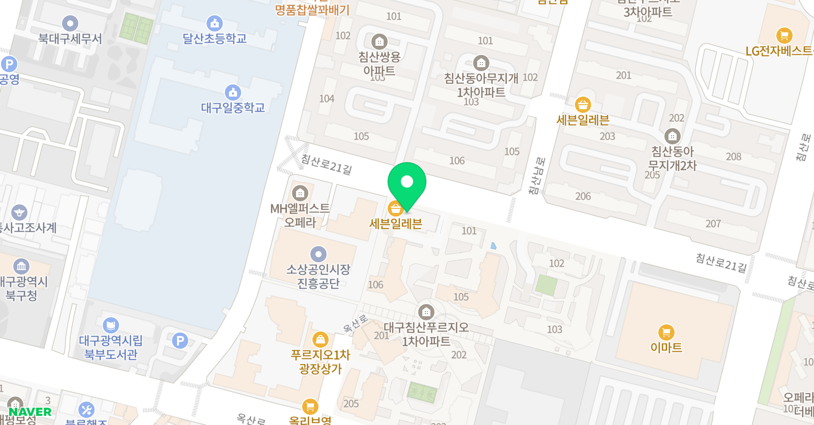 송샘W 수학교습소 위치