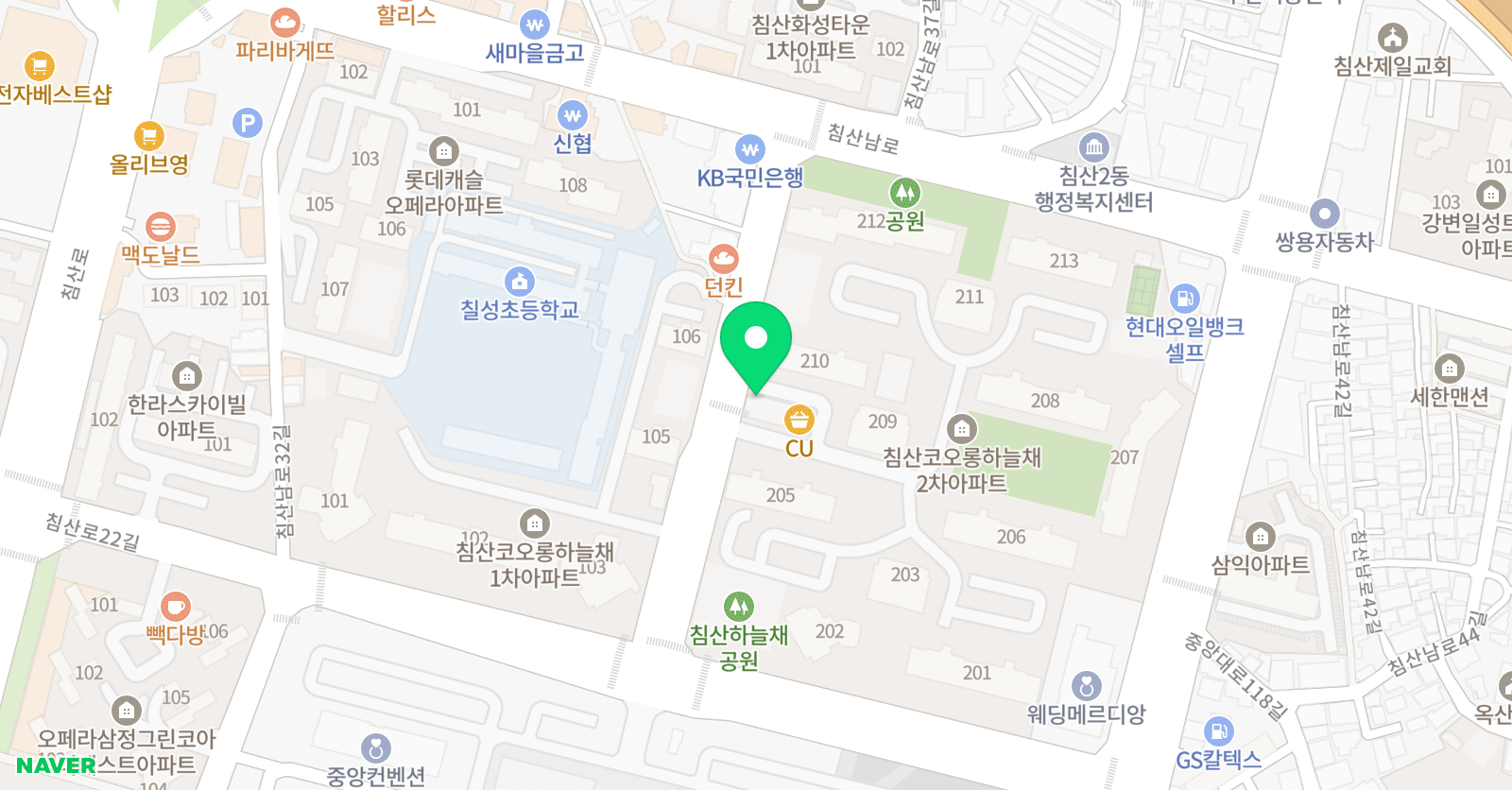 반올림 피아노음악교습소 위치