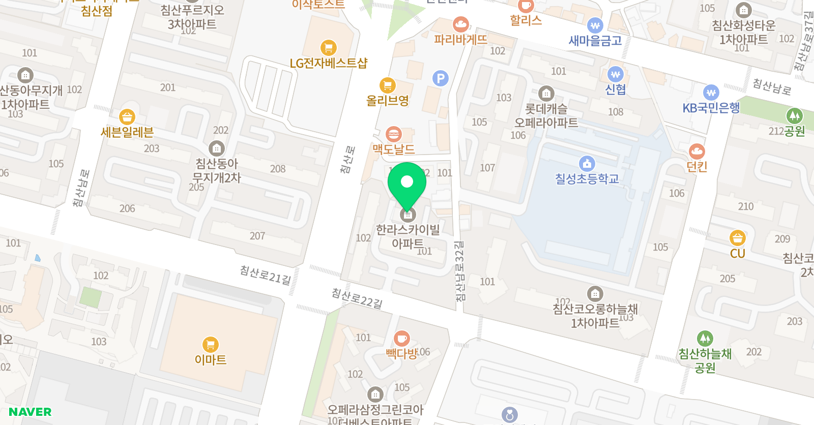 강인한 과학 아카데미 위치