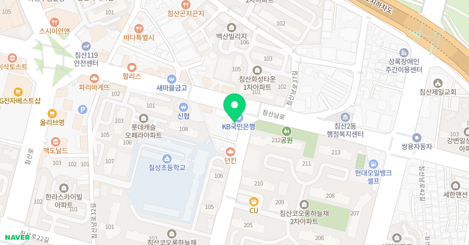 e 해법영수학원 위치