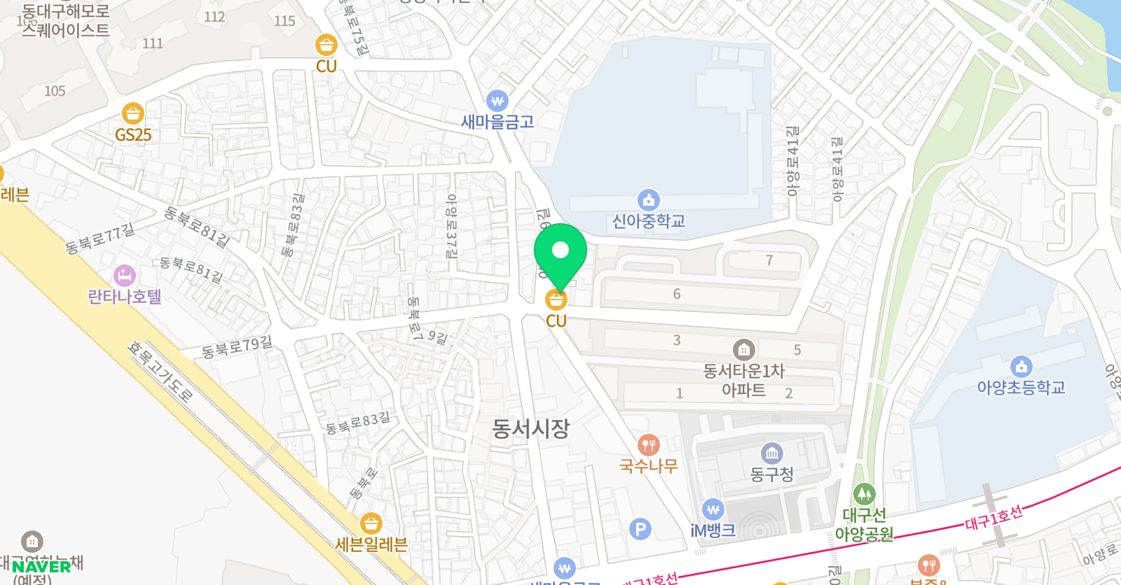 와이제이 학원 위치