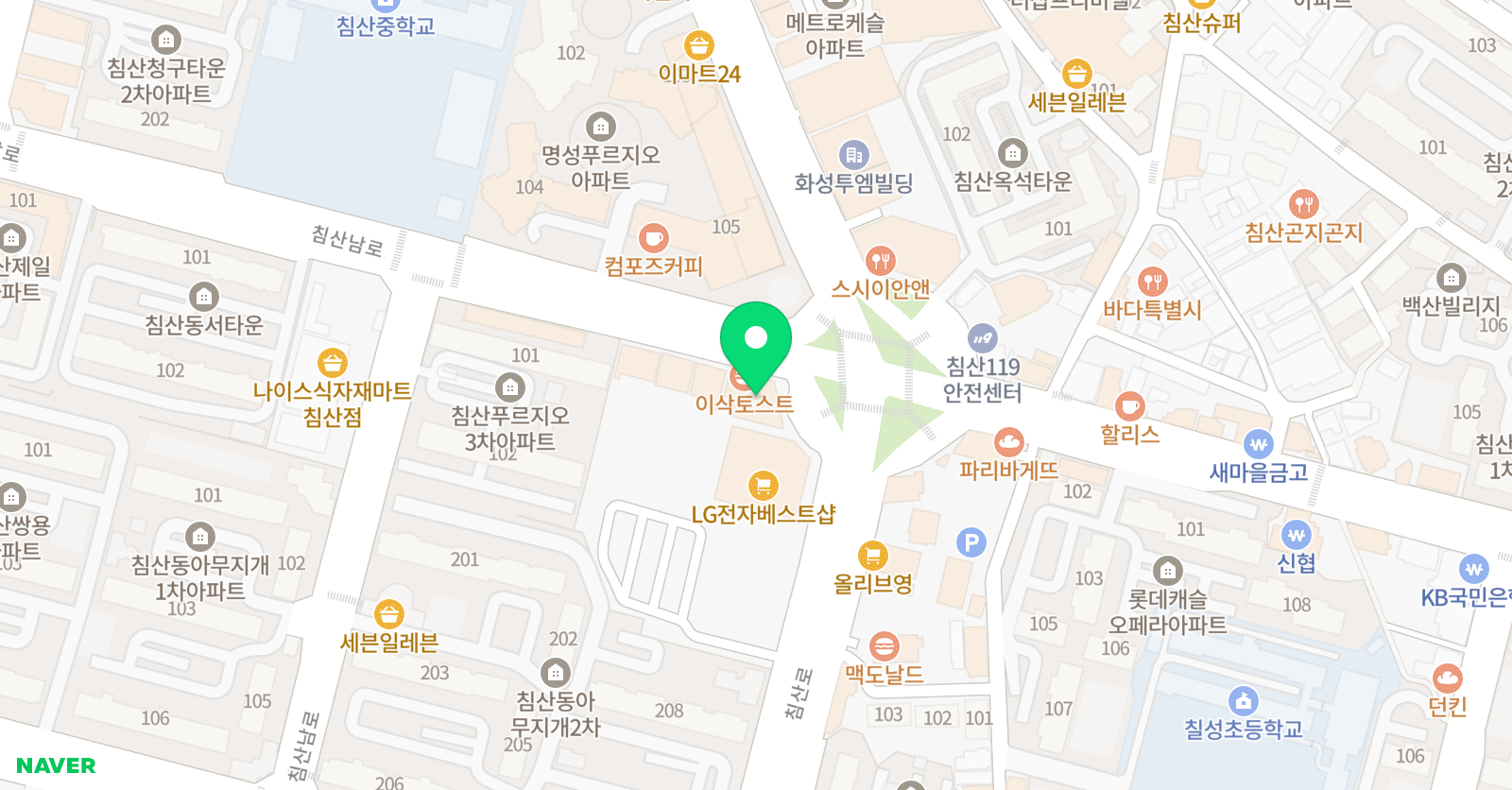 와이즈만 영재교육 대구중부센터 위치