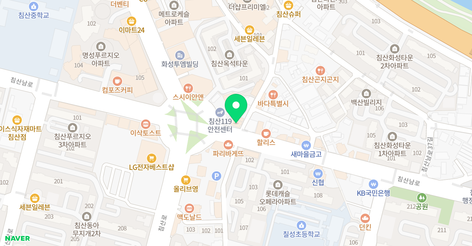 조이 영어학원 위치