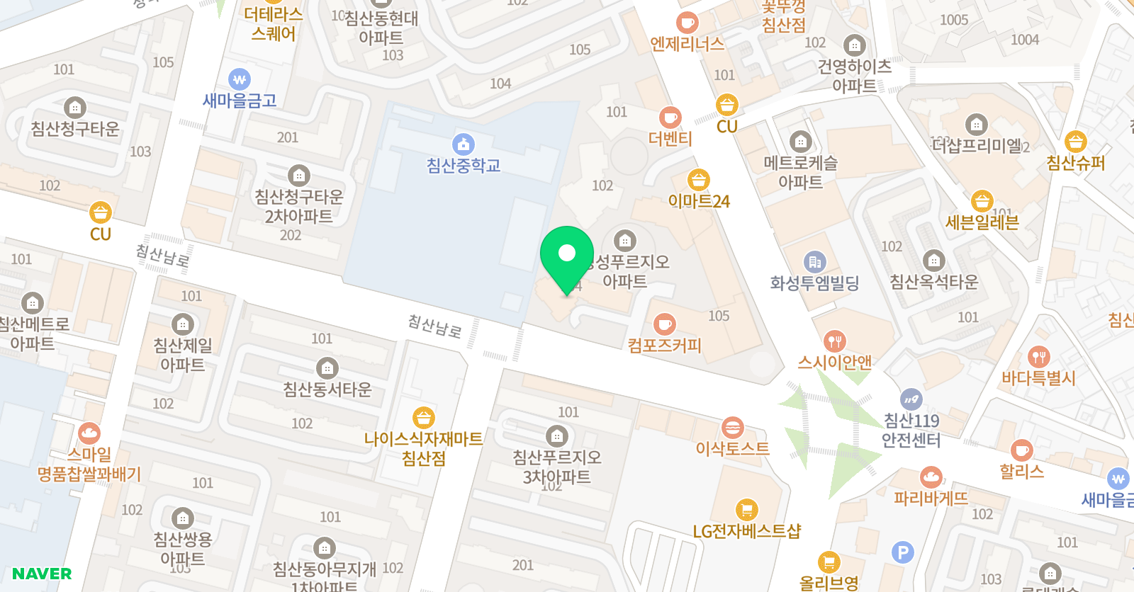 다다아트 미술교습소 위치