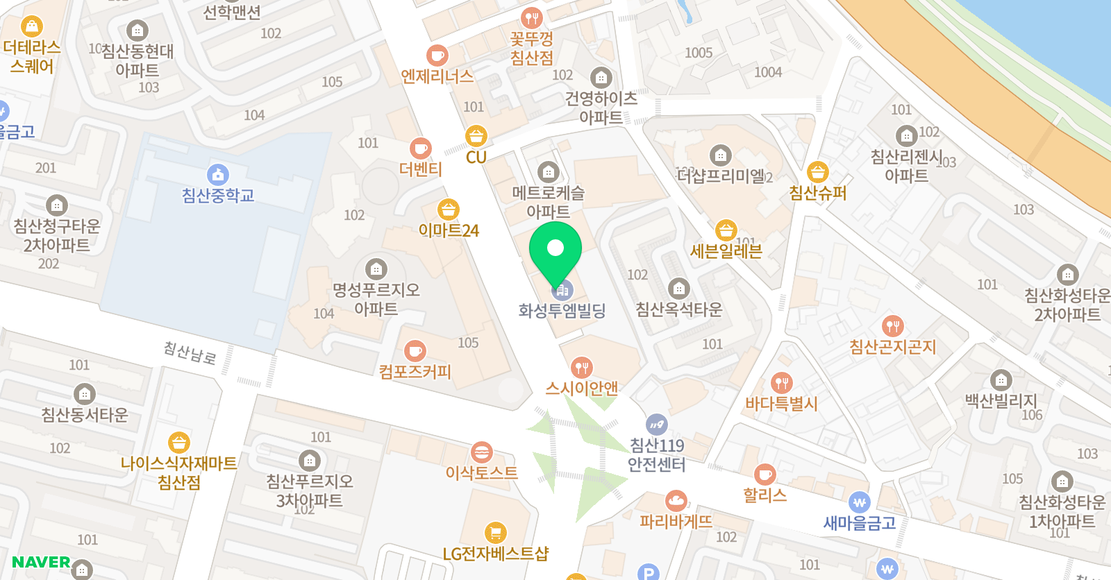 엘리트주니어 학원 위치