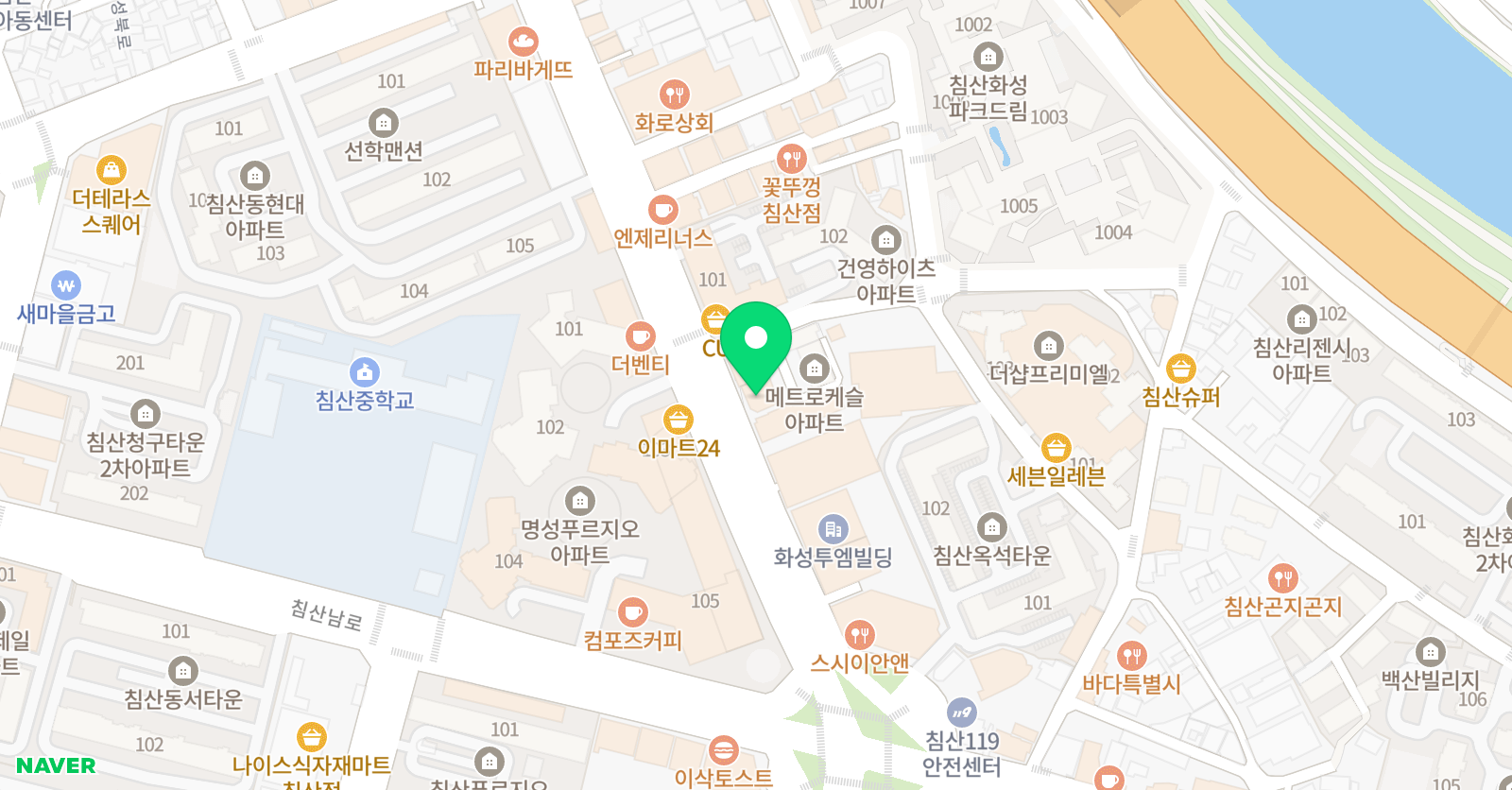 외대 어학원 침산캠퍼스 위치