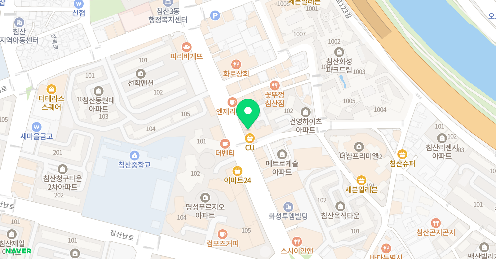 유니드 영어 위치
