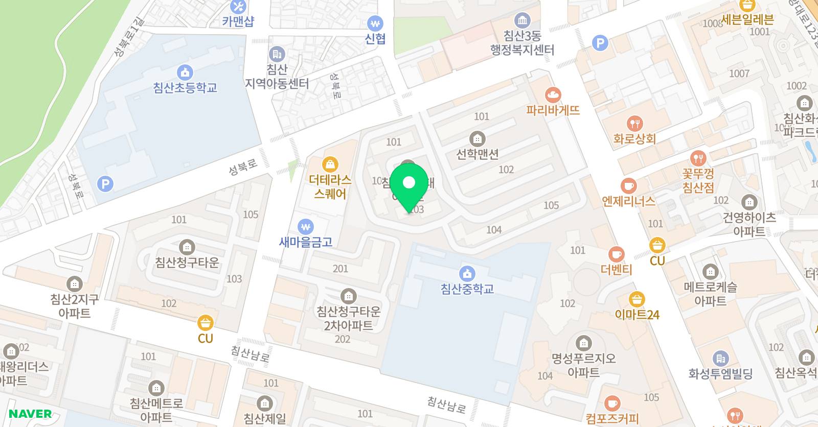 비비수학공부방 위치