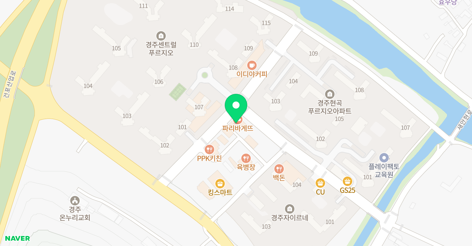 아트숲 미술교습소 위치