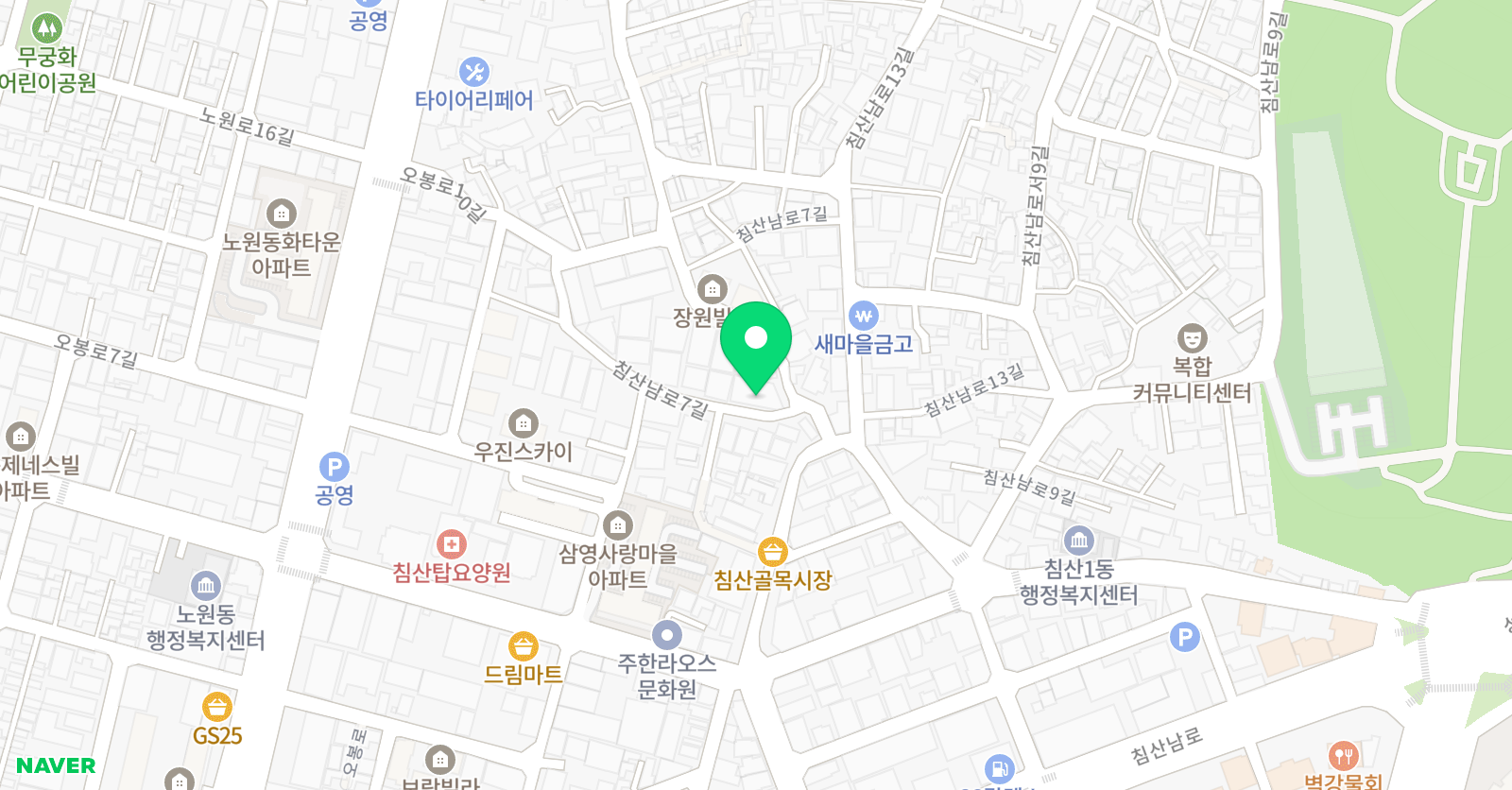 탑스 유소년농구교실 위치