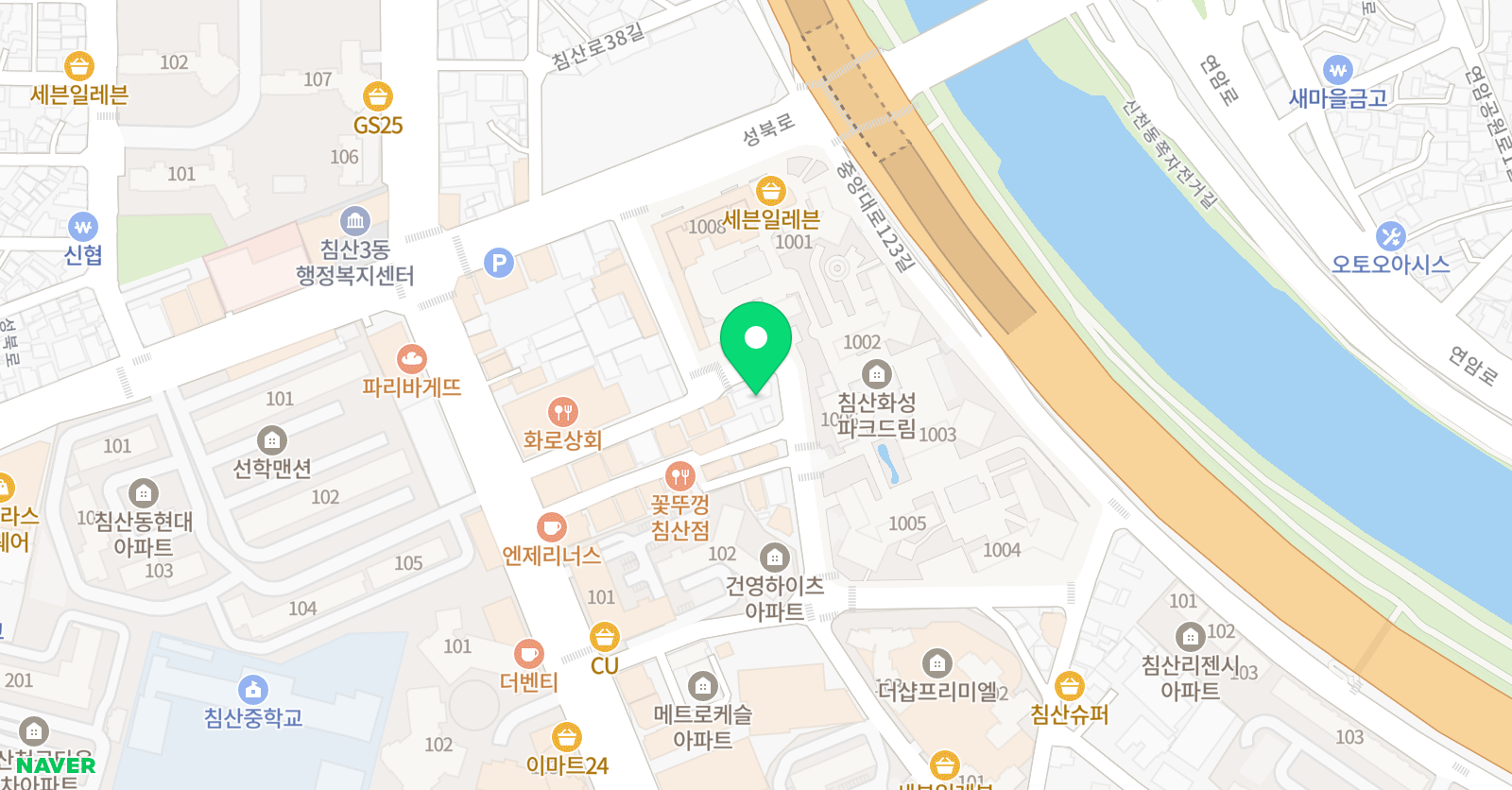 한미르 해동도장 위치