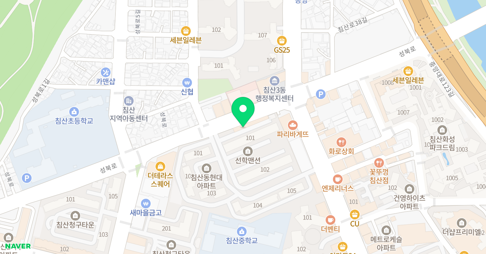 코칭 수학 위치