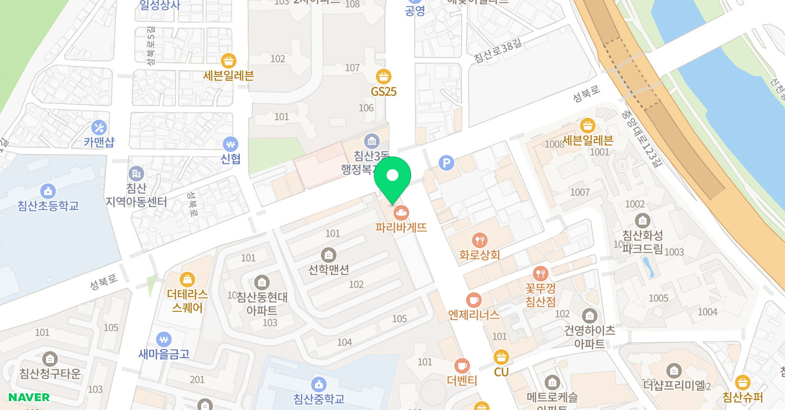소마 사고력수학 침산센트럴점 위치