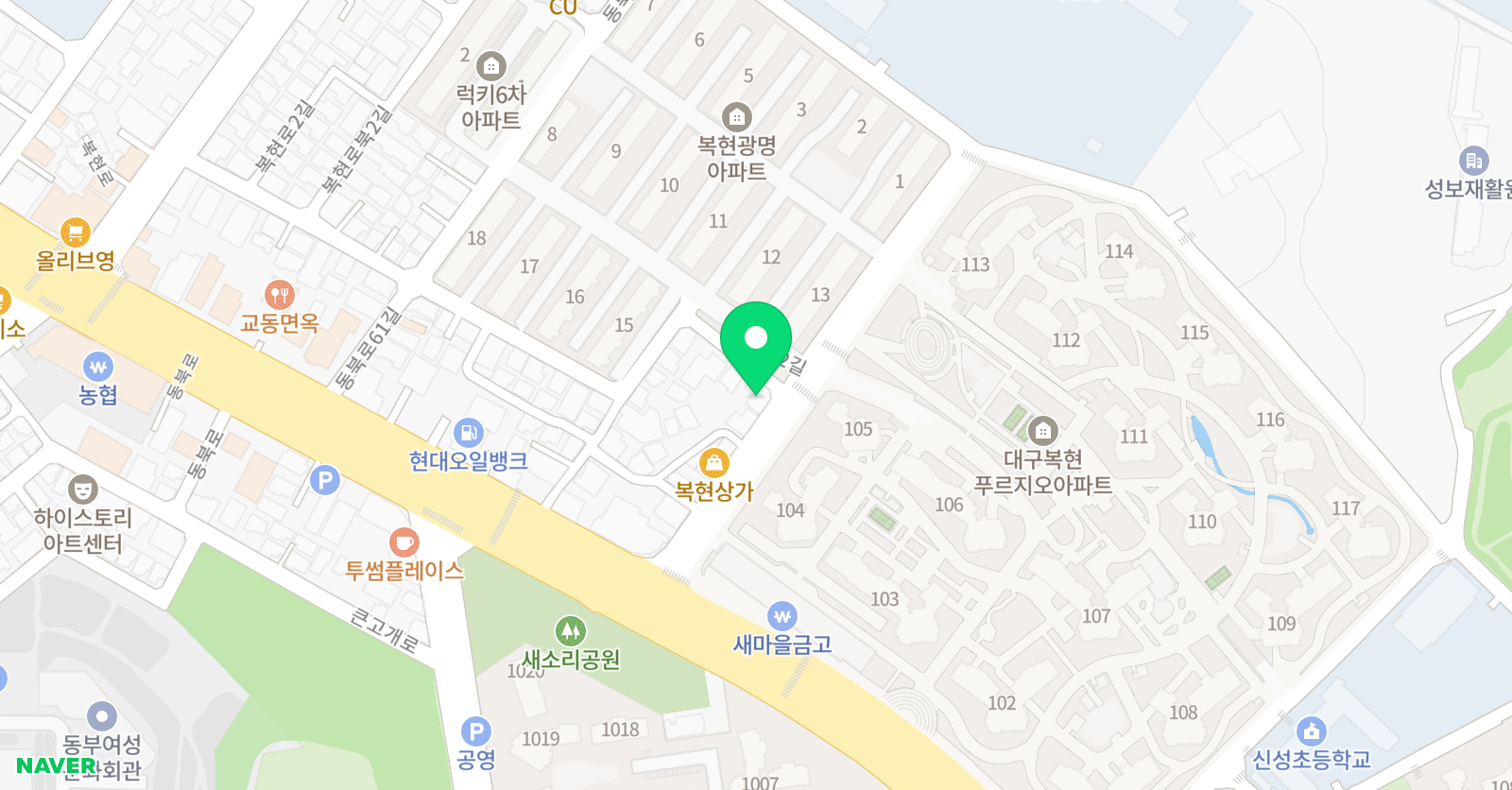 백호 태권스쿨 위치