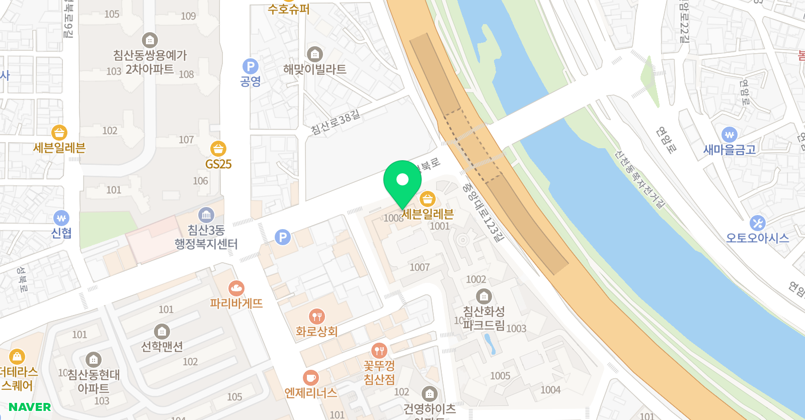 민뮤직 위치