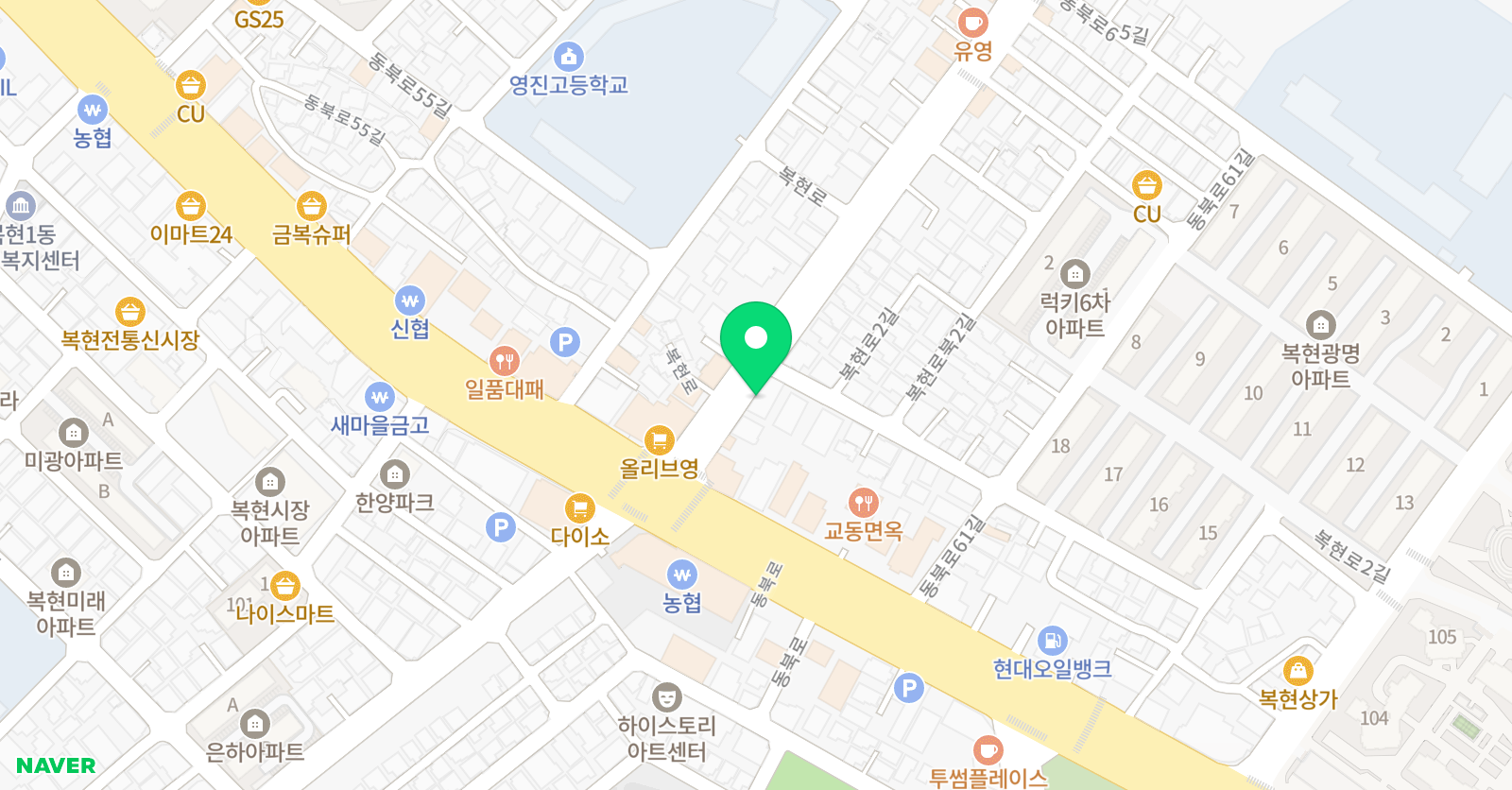 신피아노입시음악학원 위치