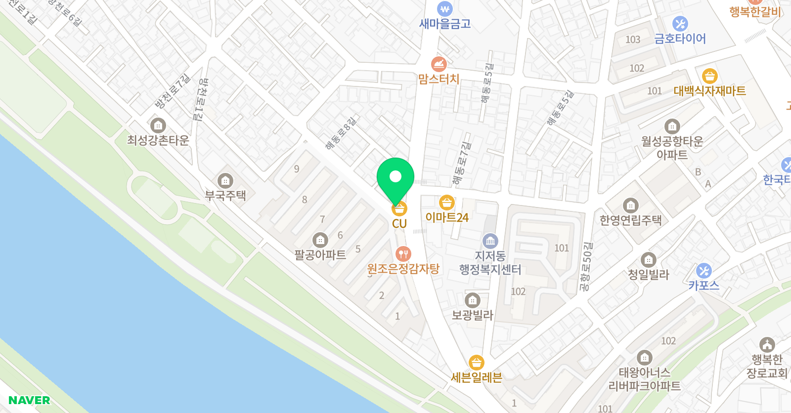 멘토스대성 학원 위치