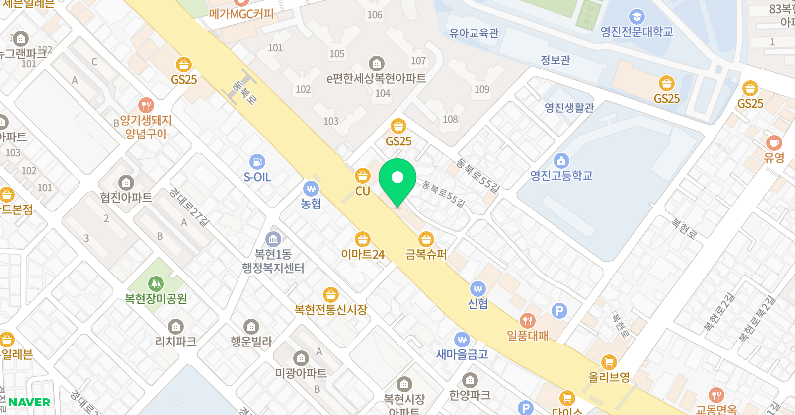 파스칼 수학학원 위치