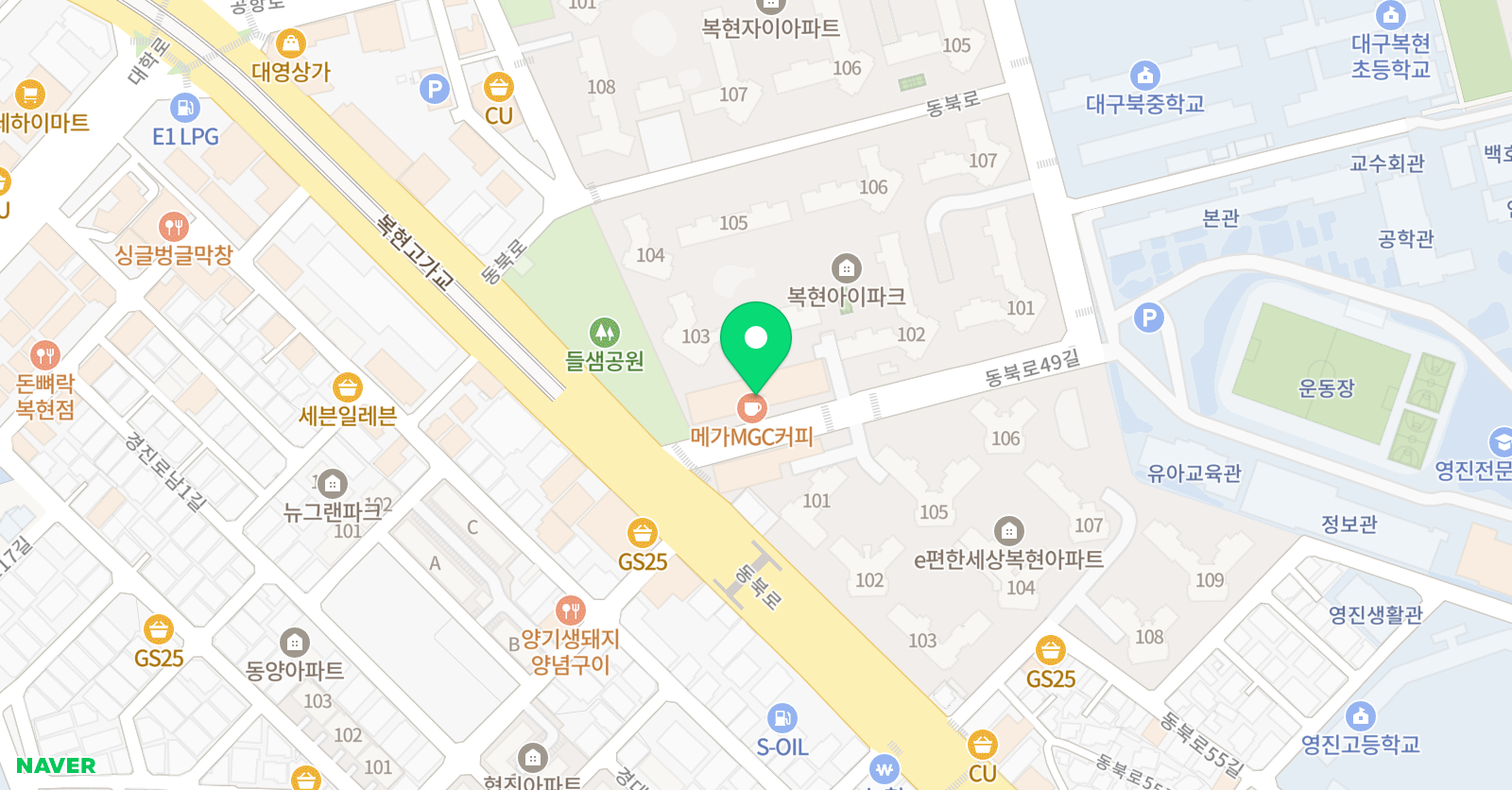 더킥 태권도장 위치