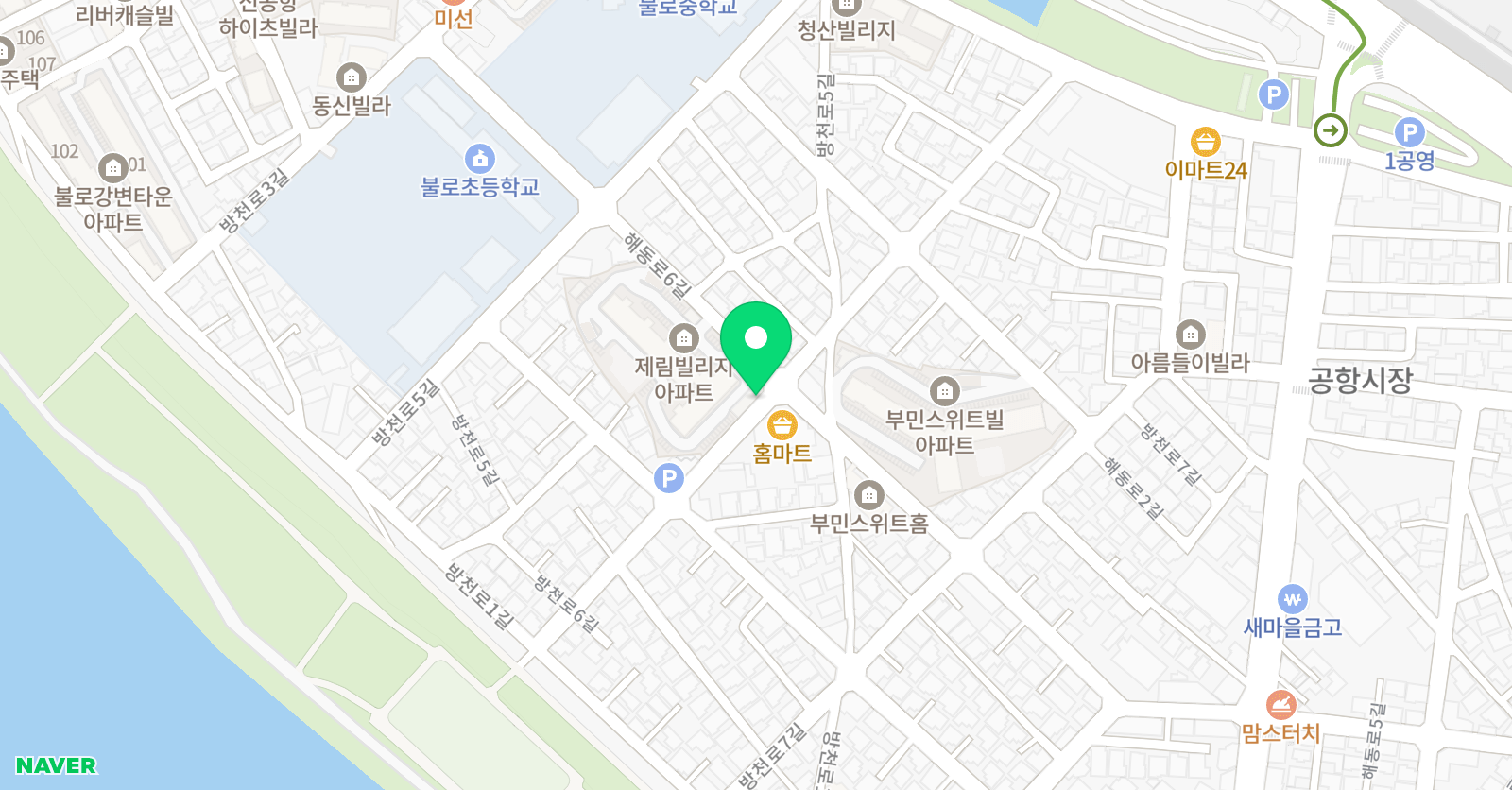 경무키즈 태권도 위치