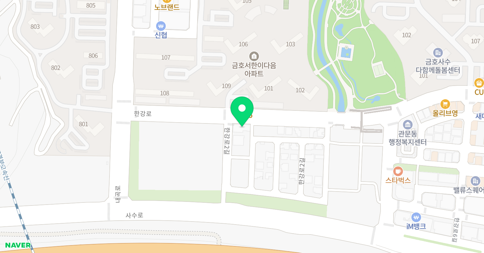 유니팝 미술학원 위치